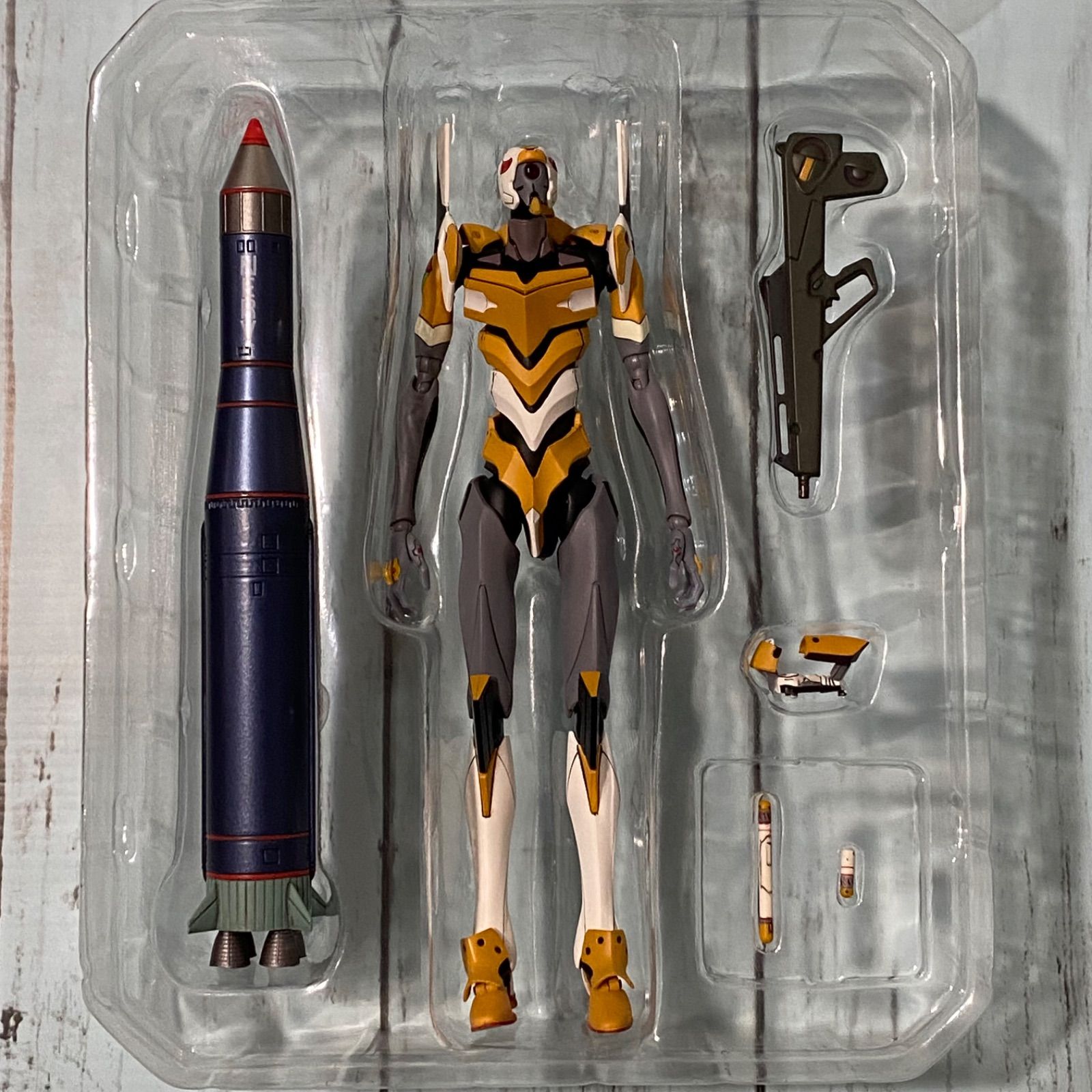 MAFEX マフェックス No.098 エヴァンゲリオン零号機 改 全高約190mm 塗装済み アクションフィギュア MAFEX マフェックス No.098 エヴァンゲリオン零号機 改 全高約190mm