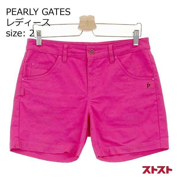 専用 パーリーゲイツ パンツ レディース ゴルフ ピンク 美品】パーリー