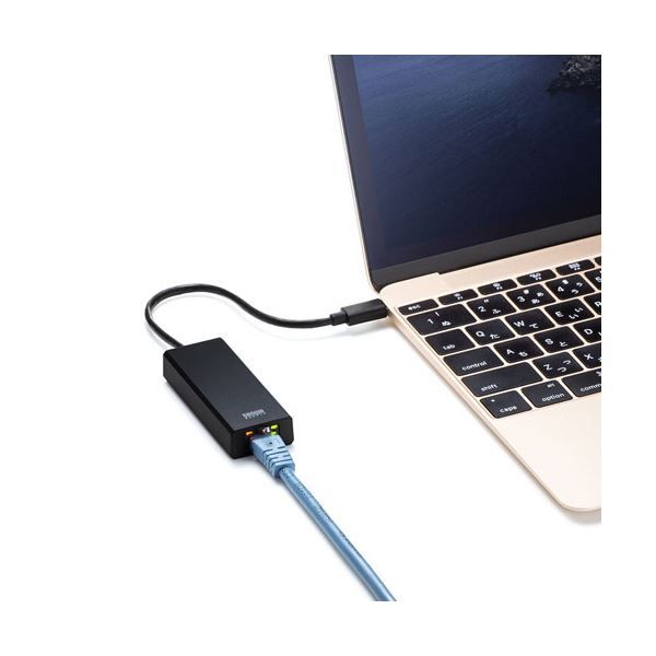 サンワサプライ USB3.2 Type-C-LAN変換アダプタ 2.5Gbps対