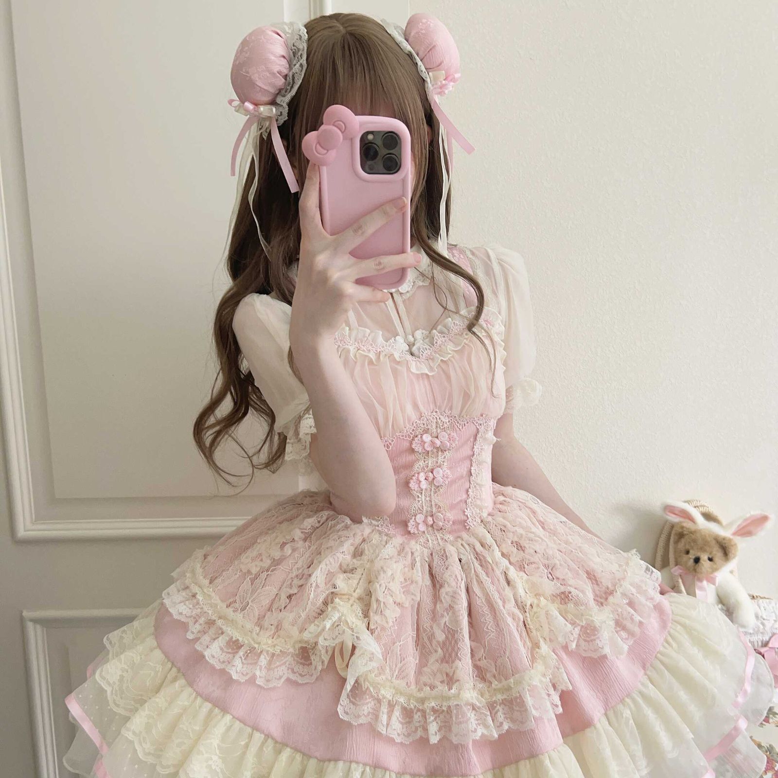 中華芭蕾風 Lolita吊りJSK連衣裙