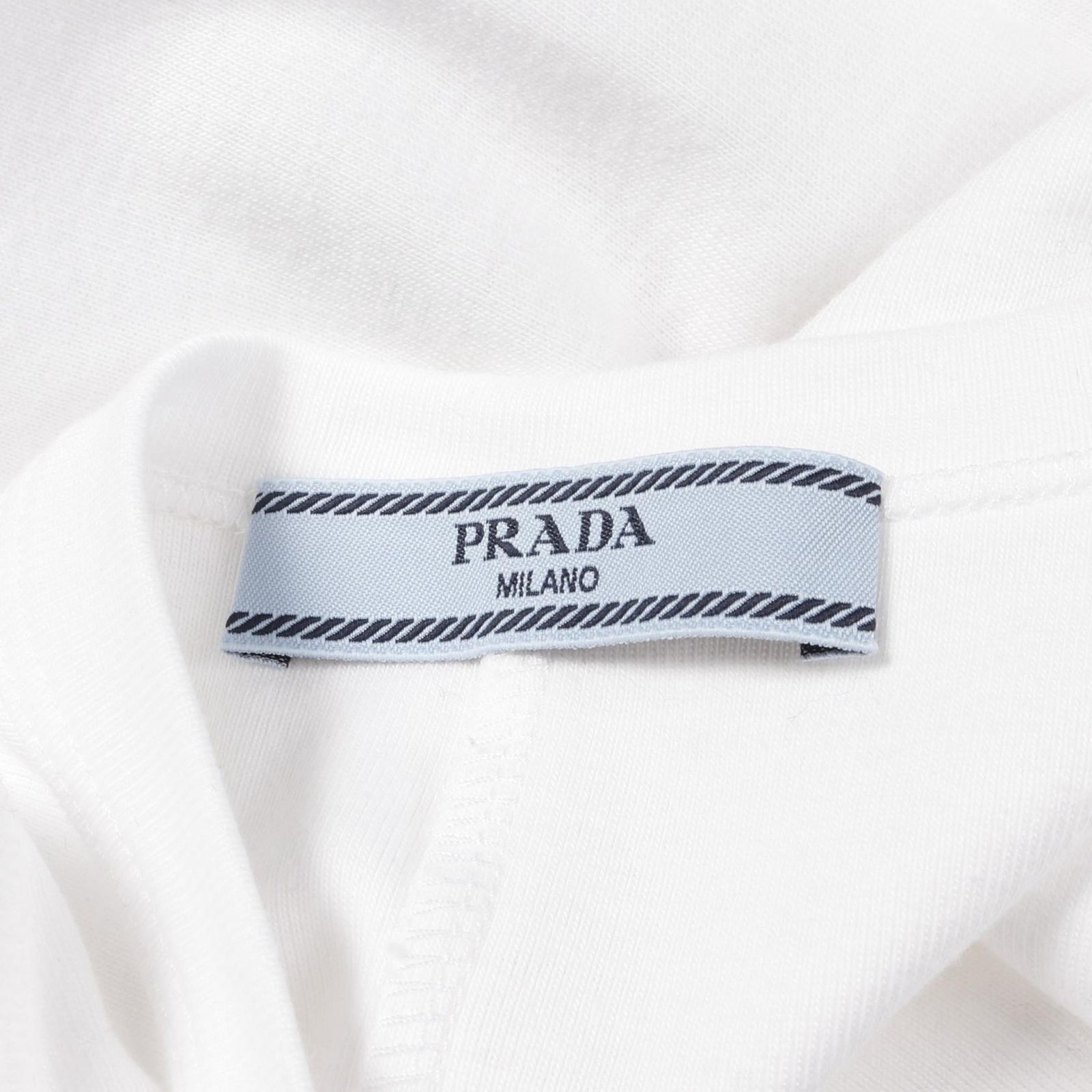 プラダ PRADA ワンピース トライアングルロゴ ビーズ タンクトップ  
