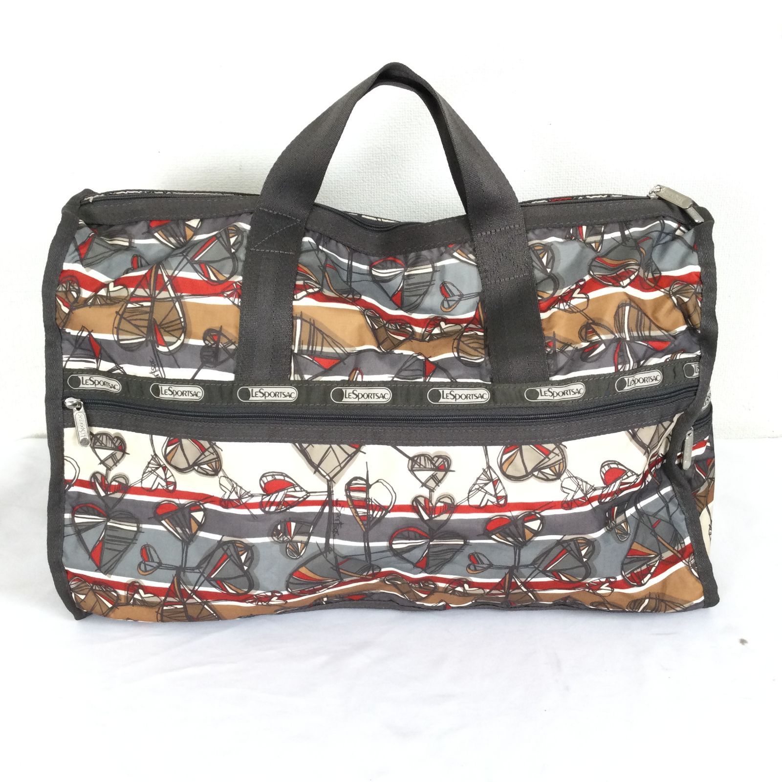 ●1483 LeSportsacレスポートサック　ボストンバッグ　旅行用2way LeSportsac レスポートサック ボストンバッグ 大容量 2way 旅行
