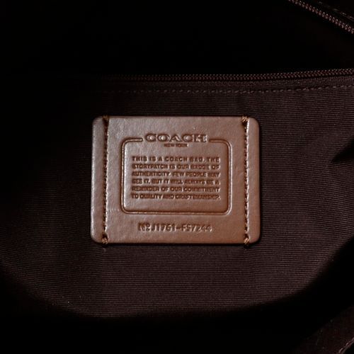 バッグCOACH コーチ F57244 キャンバス×レザー ハンドバッグ ショルダー