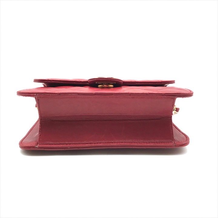 超美品 CHANEL シャネル ココマーク プッシュロック ミニマトラッセ