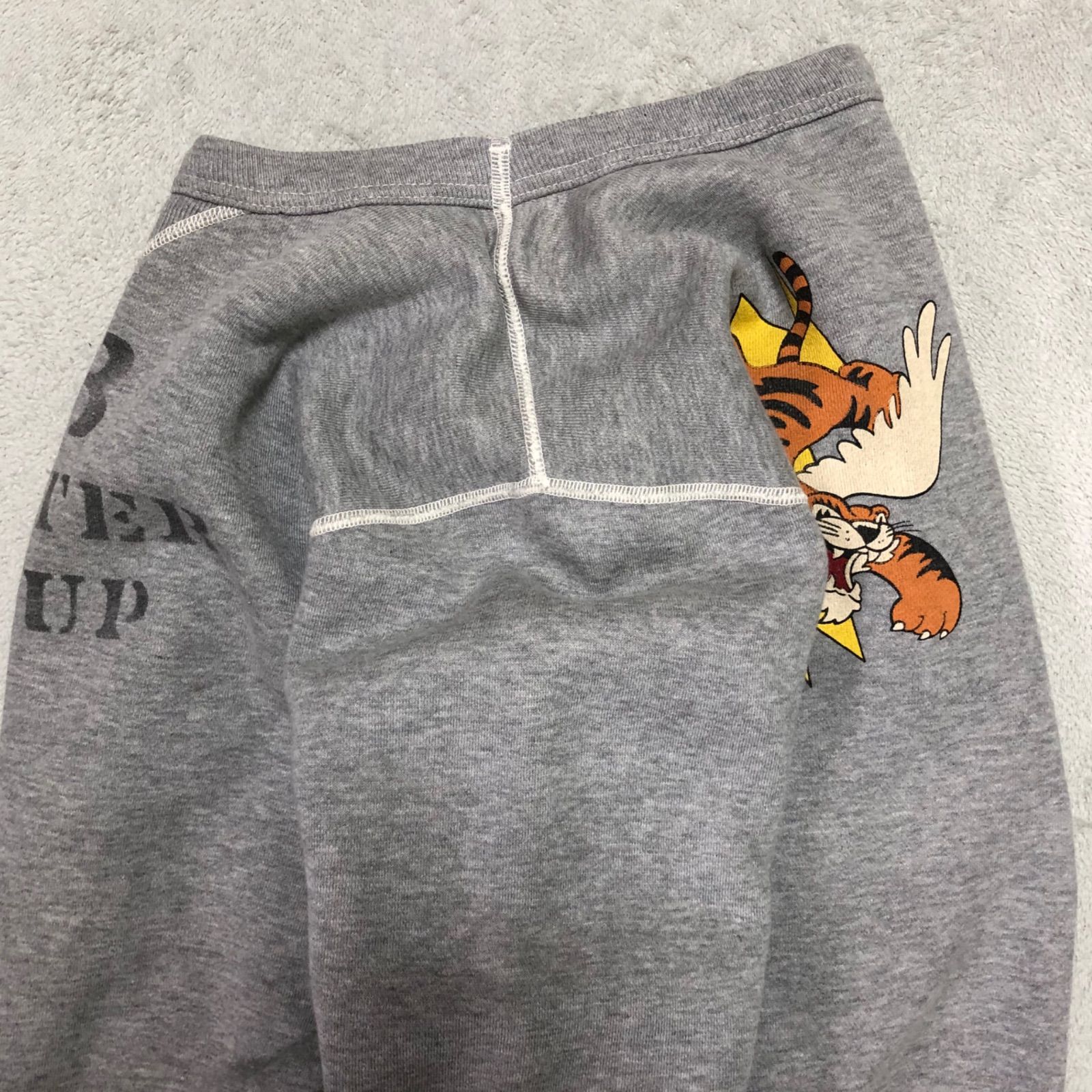 BUZZ RICKSON'S スウェット 前Vガゼット プリント FLYING TIGERS