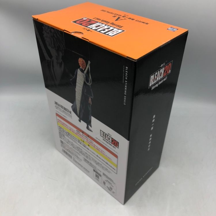 【中古】バンダイ　A賞 死神代行 黒崎一護 MASTERLISE ｢一番くじ BLEACH Stirring Souls Vol.1｣　未開封品[70][240070149184] 中古】バンダイ A賞 死神代行 黒崎一護 MASTERLISE ｢一番くじ