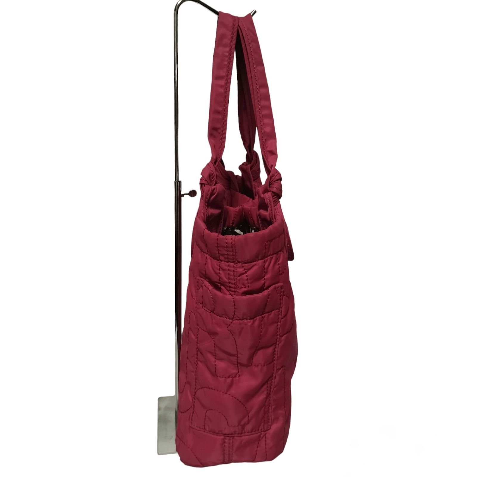 極美品　マークバイマークジェイコブス　トートバッグ　キルティング　赤　s20 MARC BY MARC JACOBS - 極美品 マークバイマークジェイコブス