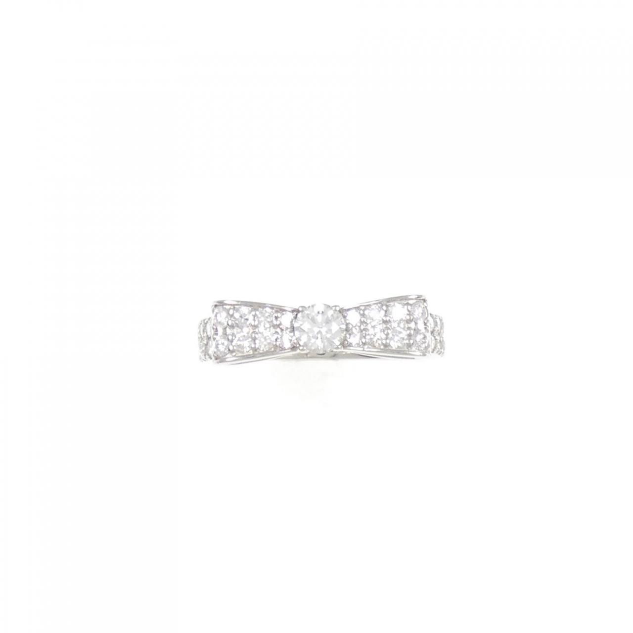 PT リボン ダイヤモンド リング 0.158CT