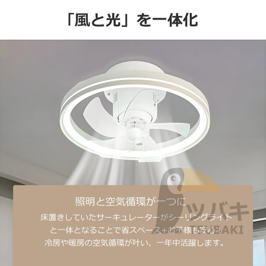 シーリングファン led