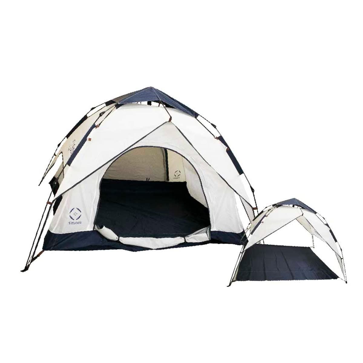 ワンタッチ テント ポップアップテント おしゃれ フルクローズ ドームテント ワンタッチテント ティラミー UVカット Tirami スモア UPF30 S more