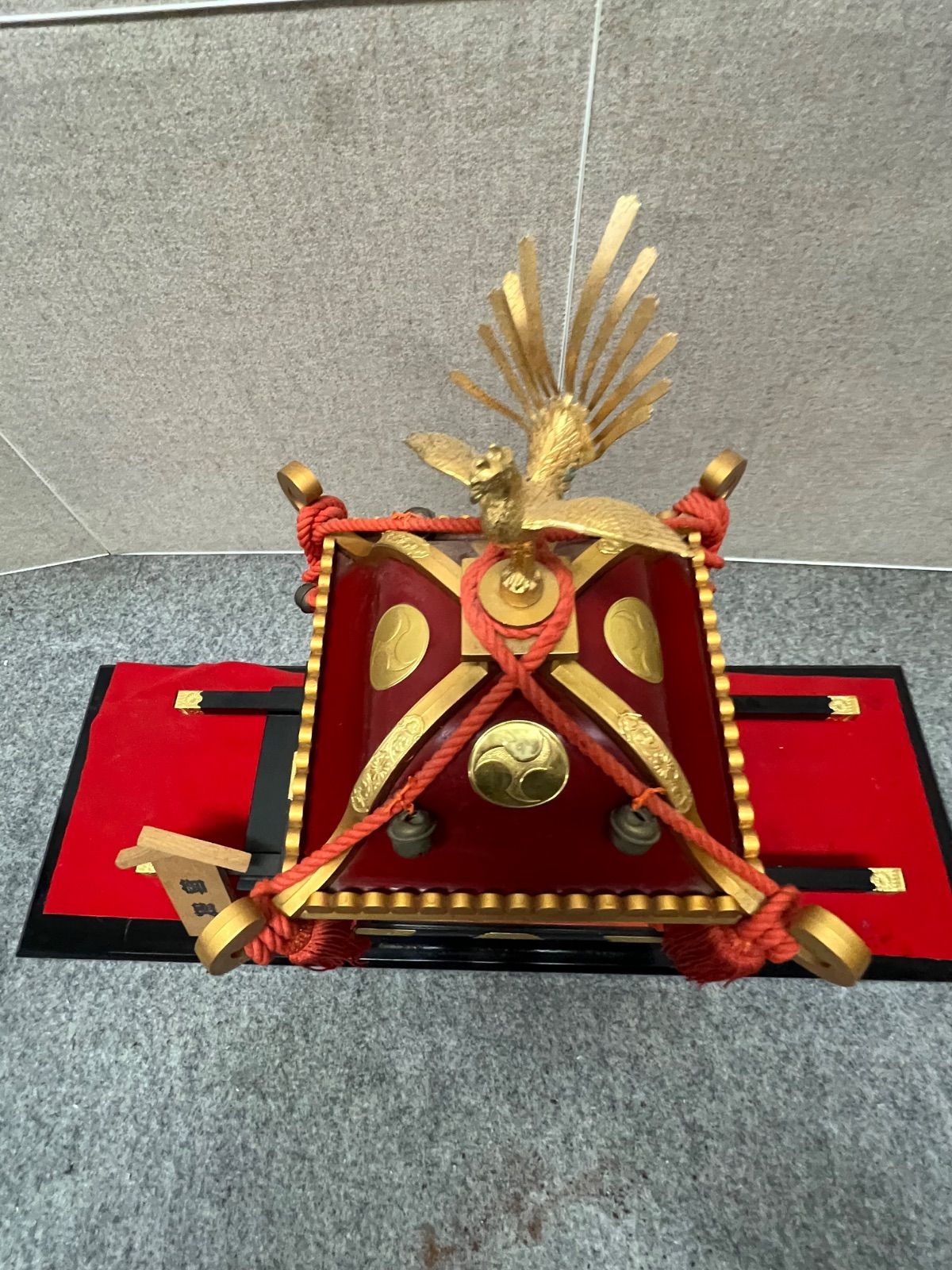 【美術品】citizen シチズン 神輿型 置時計 動作品 神輿時計 装飾時計 メルカリ