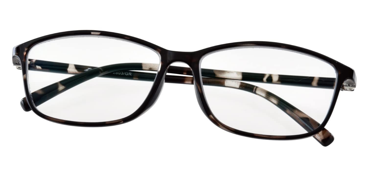 グレーデミ Zealot ジーロット 2803FGR 透明 ブルーライトカット - uvカット サングラス レディース 10色 伊達メガネ pcメガネ 夜間運転用 2803F グレーデミ