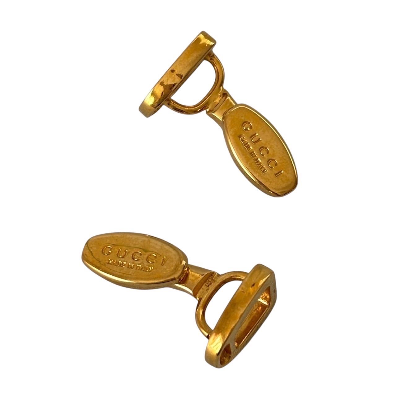 極美品　GUCCI カフス　ビジネス　ブラウン　ゴールド　箱付　ギフト　GGロゴ 楽天市場】GUCCI グッチ（カフス｜メンズジュエリー