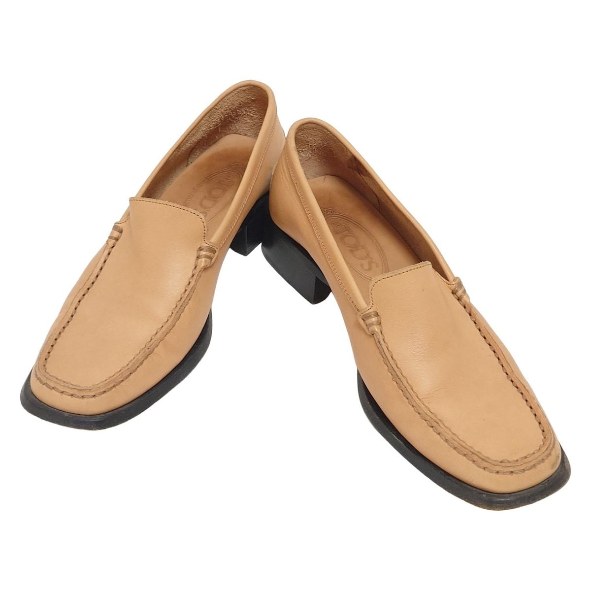 TOD'S ローファー ブラウン サイズ36 Man ブラウン トッズ レザー ローファー XXM38K0GG10NF512MS607