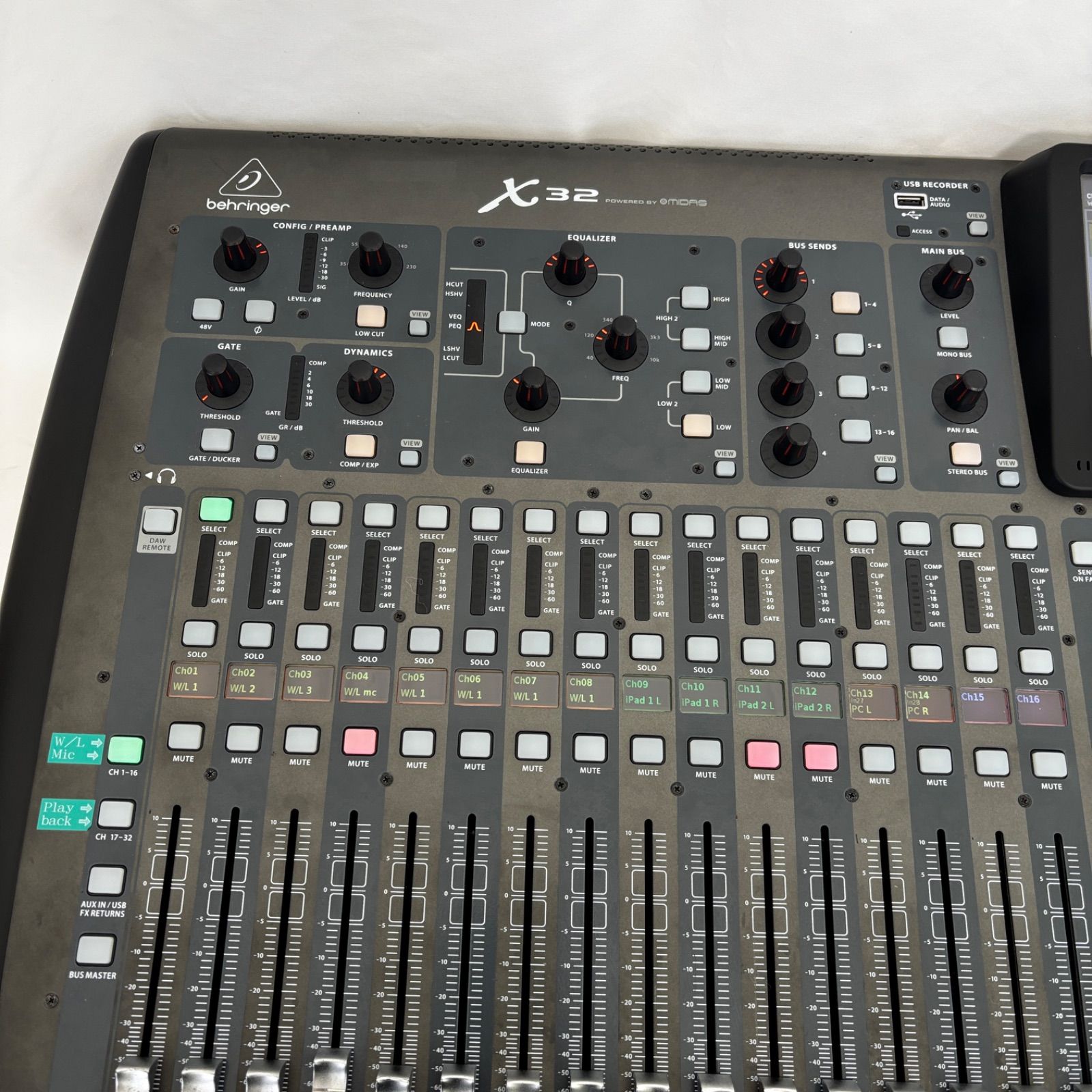 超人気 BEHRINGER X32 デジタルミキサー 即戦力セット 正規品