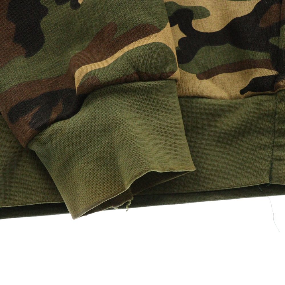 CHROME HEARTS (クロムハーツ) Camo Horseshoe Zip-Up Hoodie Cross