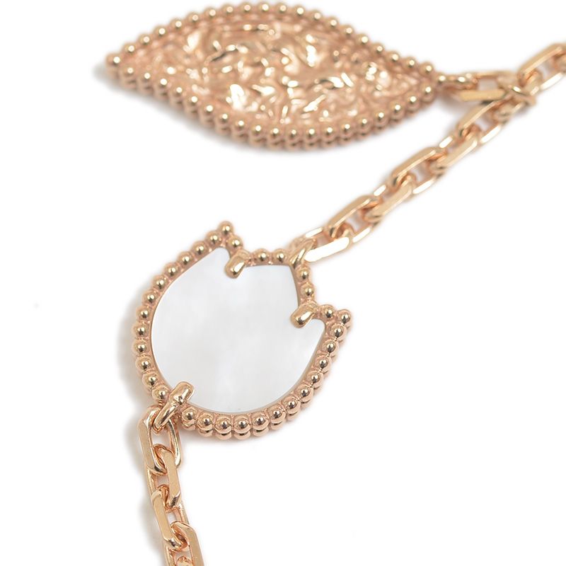 ヴァンクリーフ&アーペル ラッキースプリング 5モチーフ ブレスレット  