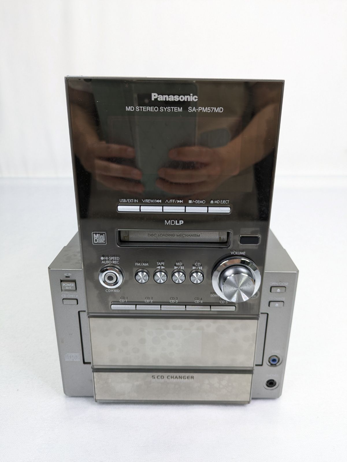 パナソニック ステレオシステム SC-PM730SD 5連CDチェンジャー 綺麗