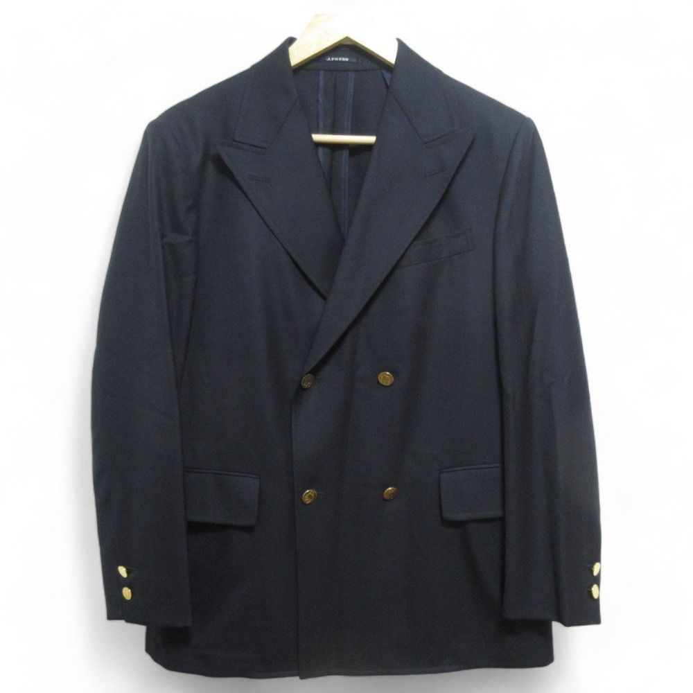 J.プレス　濃紺 ダブルブレスト 　ブレザー　Lサイズ UNISEX】ダブルブレザー / J.PRESS YORK STREET | ファッション