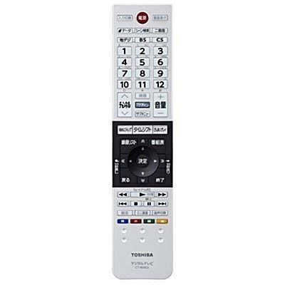 東芝 純正テレビ用リモコン CT-90480 部品番号 75044335