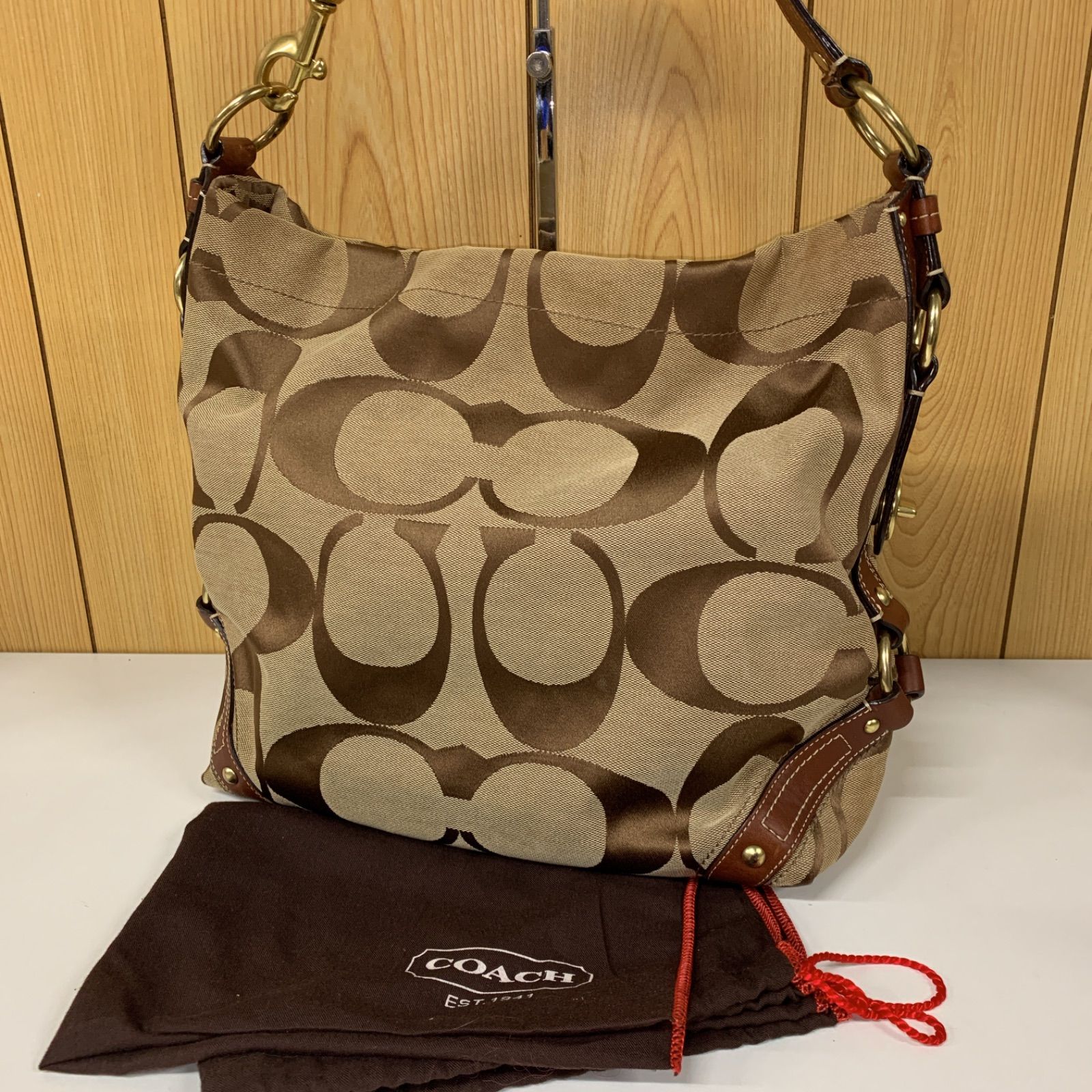 53 COACH コーチ シグネチャー トートバッグ 10620 - メルカリ