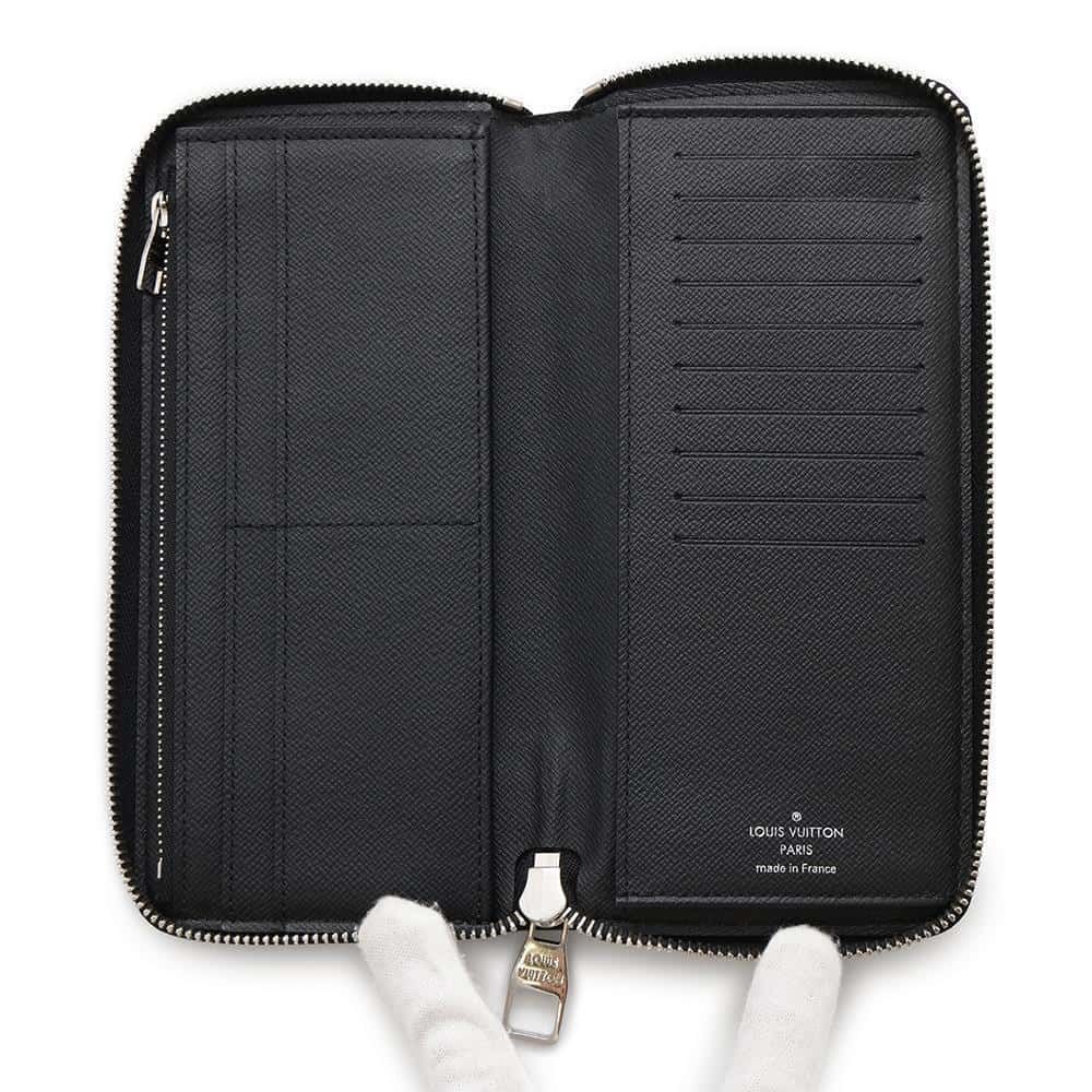 ルイヴィトン 長財布 ダミエ・グラフィット ジッピーウォレット