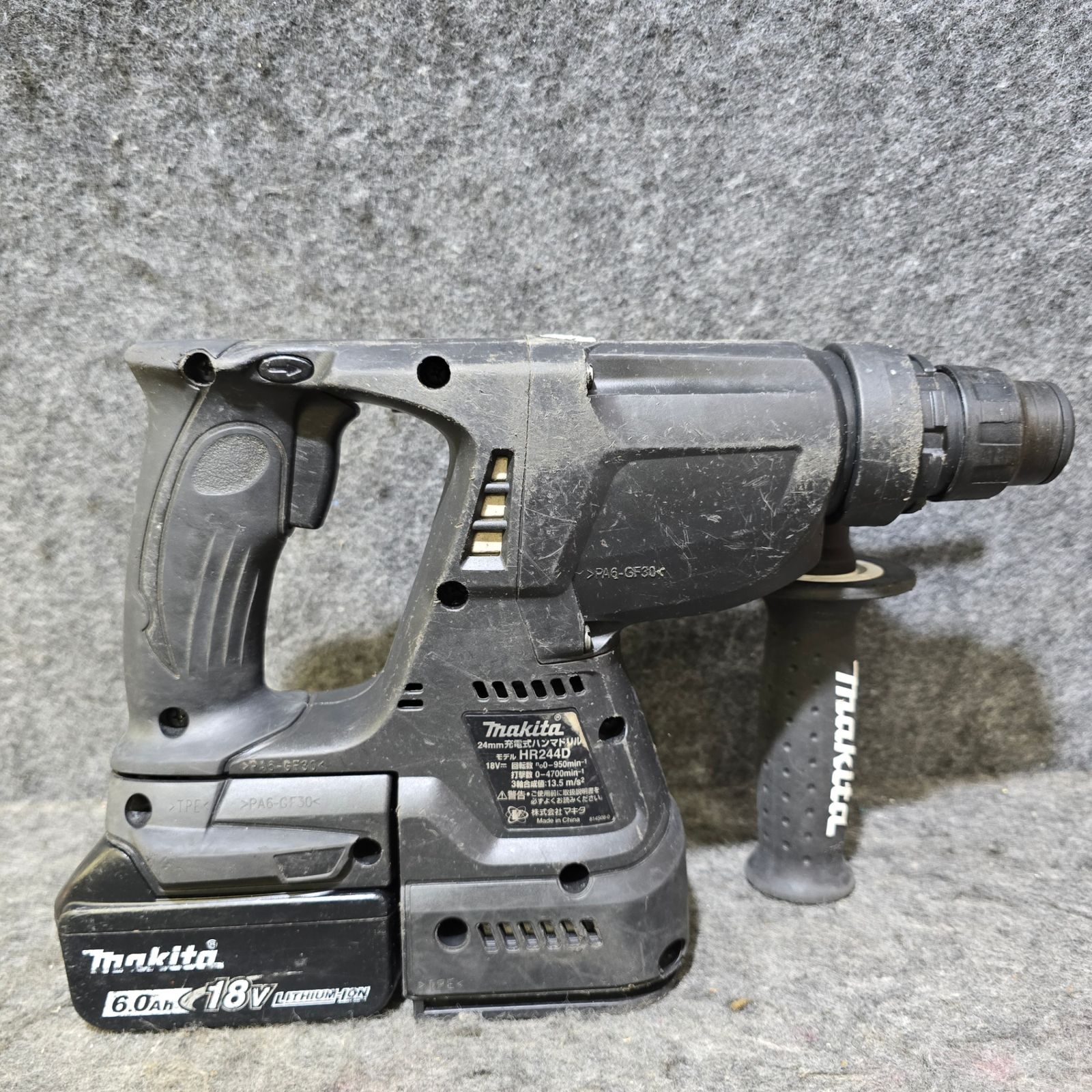 中古品】マキタ(makita) コードレスハンマドリル HR244DRGXB