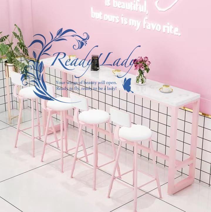 カウンターテーブルセット 2-4人用 バーテーブルセット ダイニングテーブルセット 大理石天板 ハイバーテーブル カフェテーブル コンソールテーブル スーリム 玄関テーブル ハイテーブル テーブル1点 タイプ2椅子4点 180 40 105cm