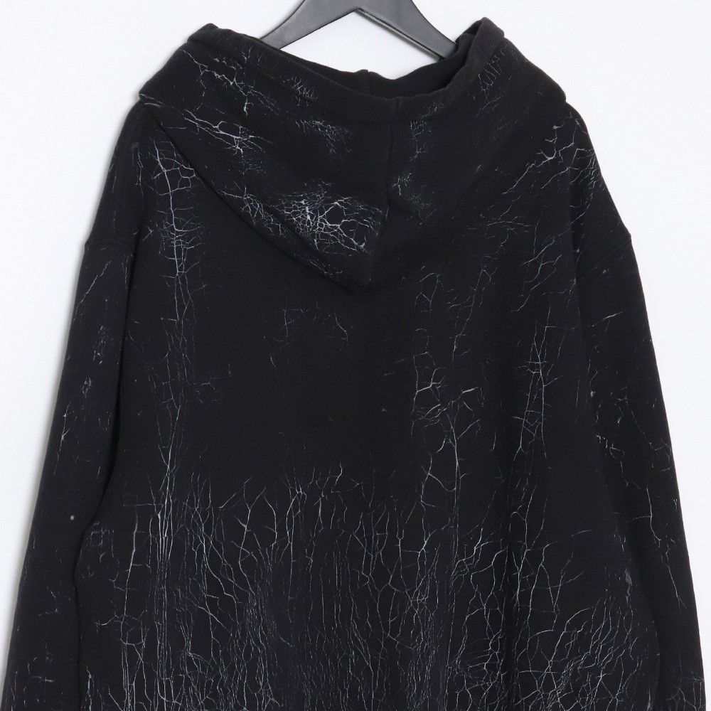 AMIRI★グラフィック プリント フーディ 希少【アミリ】グラフィックロゴ スウェットパーカー ブラック