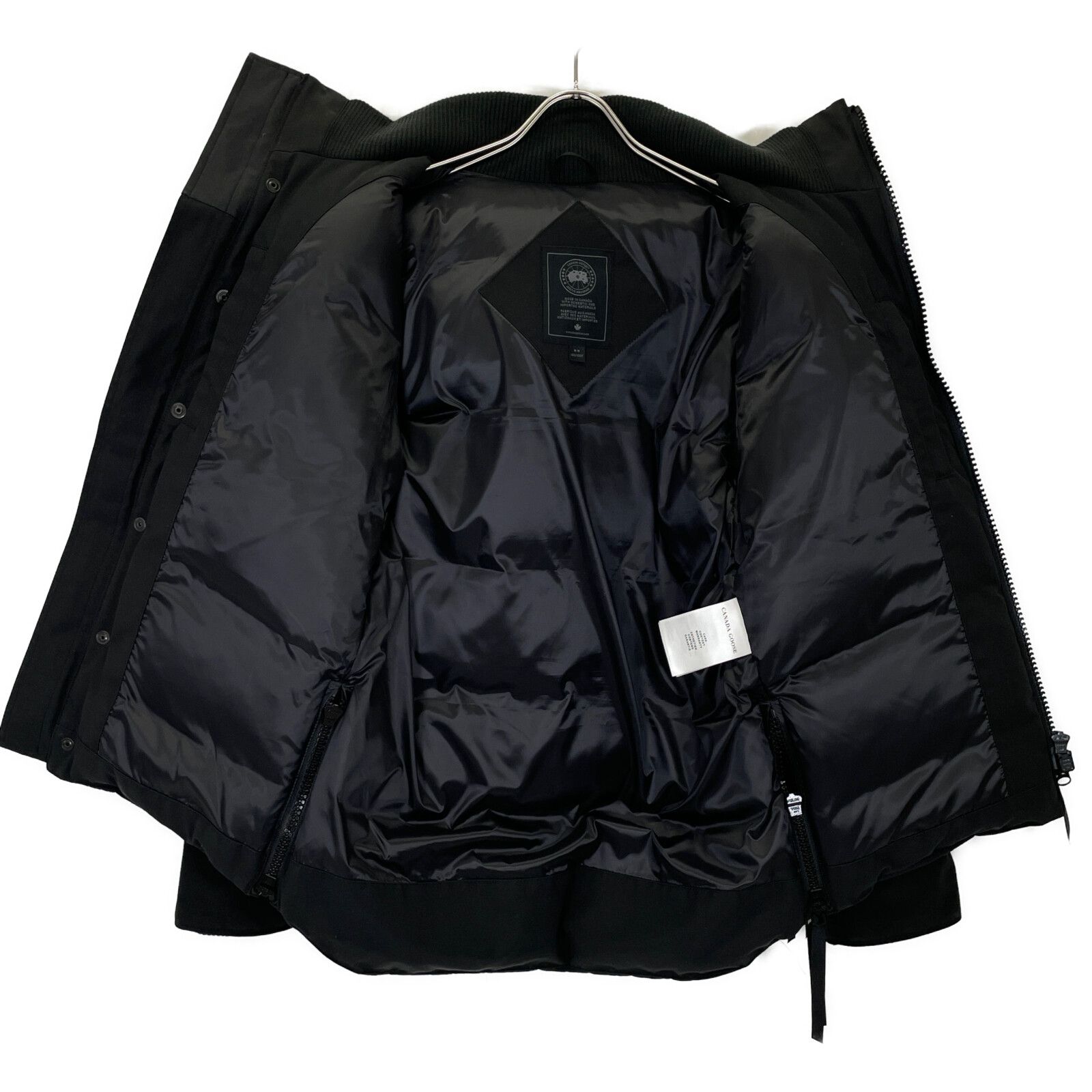 CANADA GOOSE カナダグース 【美品/国内正規（株）カナダグース】4550MB BLACK LABELブラックレーベル MAITLAND  PARKA メイトランドパーカ ダウン M/M - メルカリ