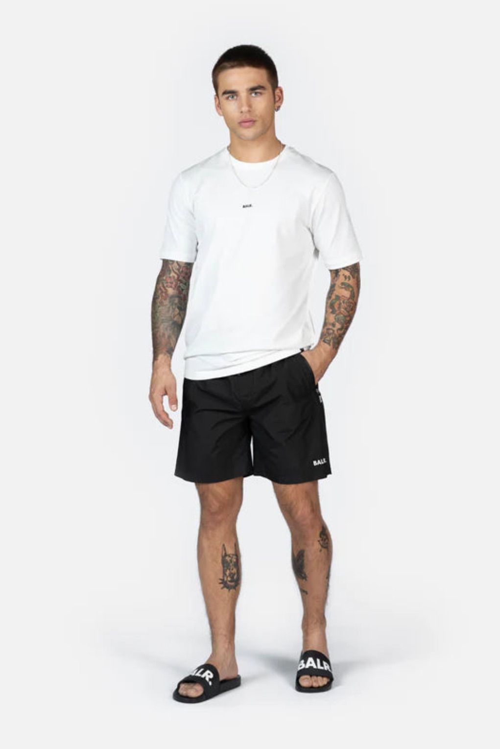 25SS 正規商品　BALR. CLASSIC SHORTS JET BLACK 25SS COLLECTION 正規商品 BALR. CLASSIC SHORTS JET BLACK