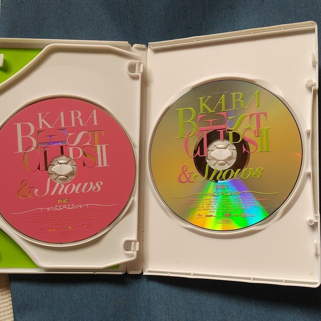 KARA/BEST CLIPS Ⅱ&Shows〈初回限定盤・3枚組〉