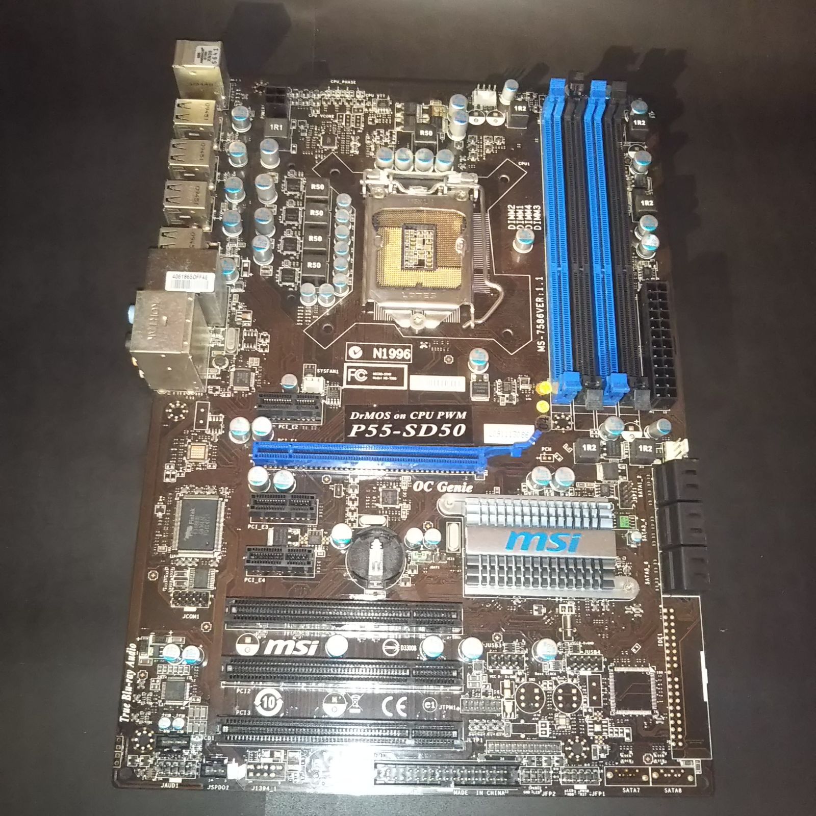 MSI P55-SD50 LGA1156 / P55 かぎり ATX マザーボード P…