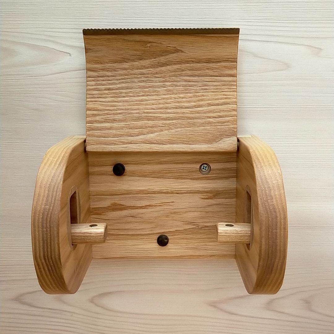 木製トイレットペーパーホルダー