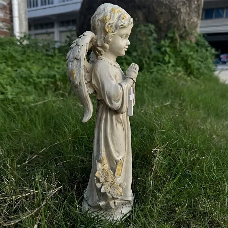 赤字超特価，新作登場 置物 オブジェ ガーデンオーナメント 祈っている