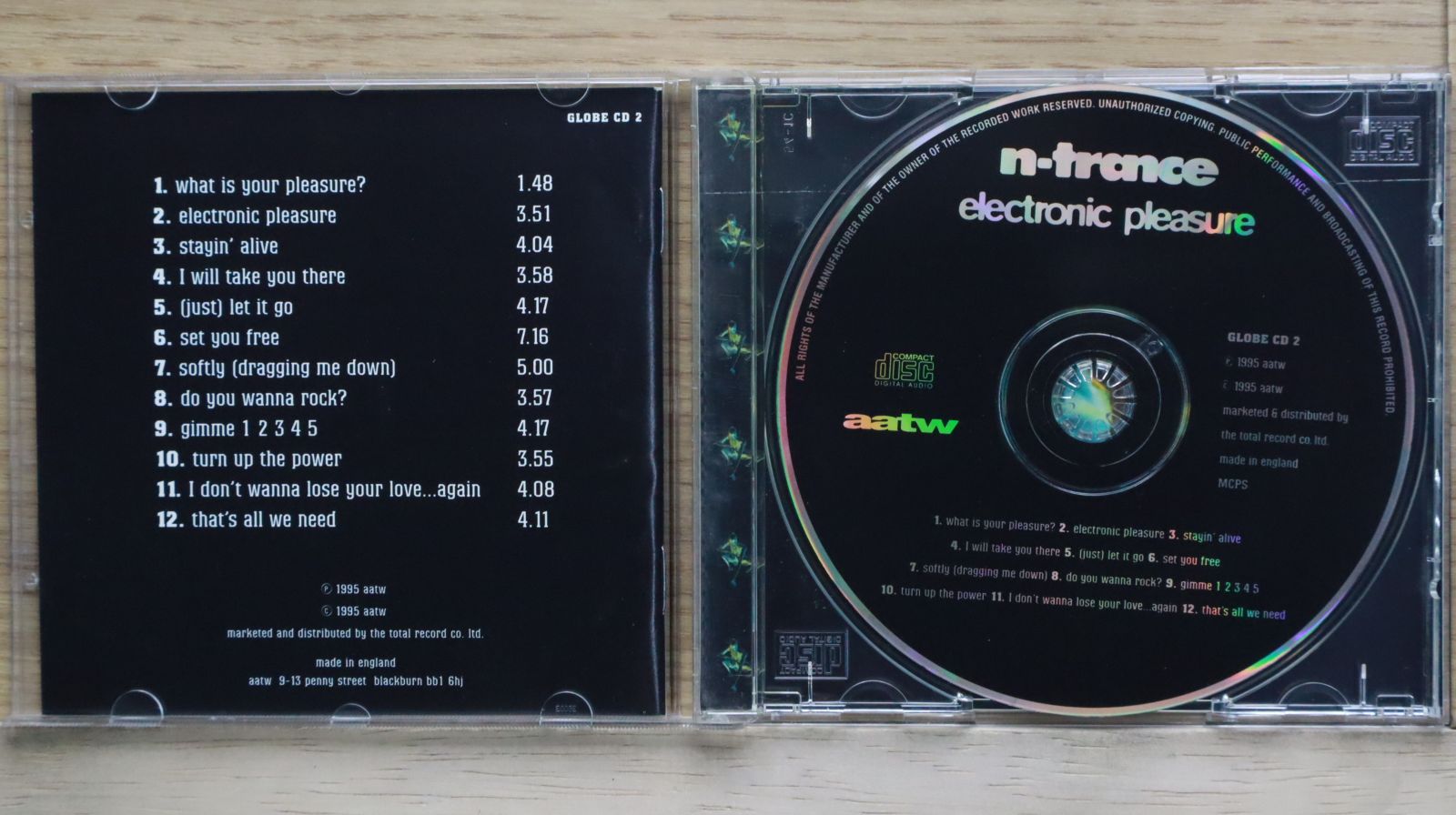 中古CD☆N-トランス/N-Trance□ Electronic Pleasure 【GLOBECD2