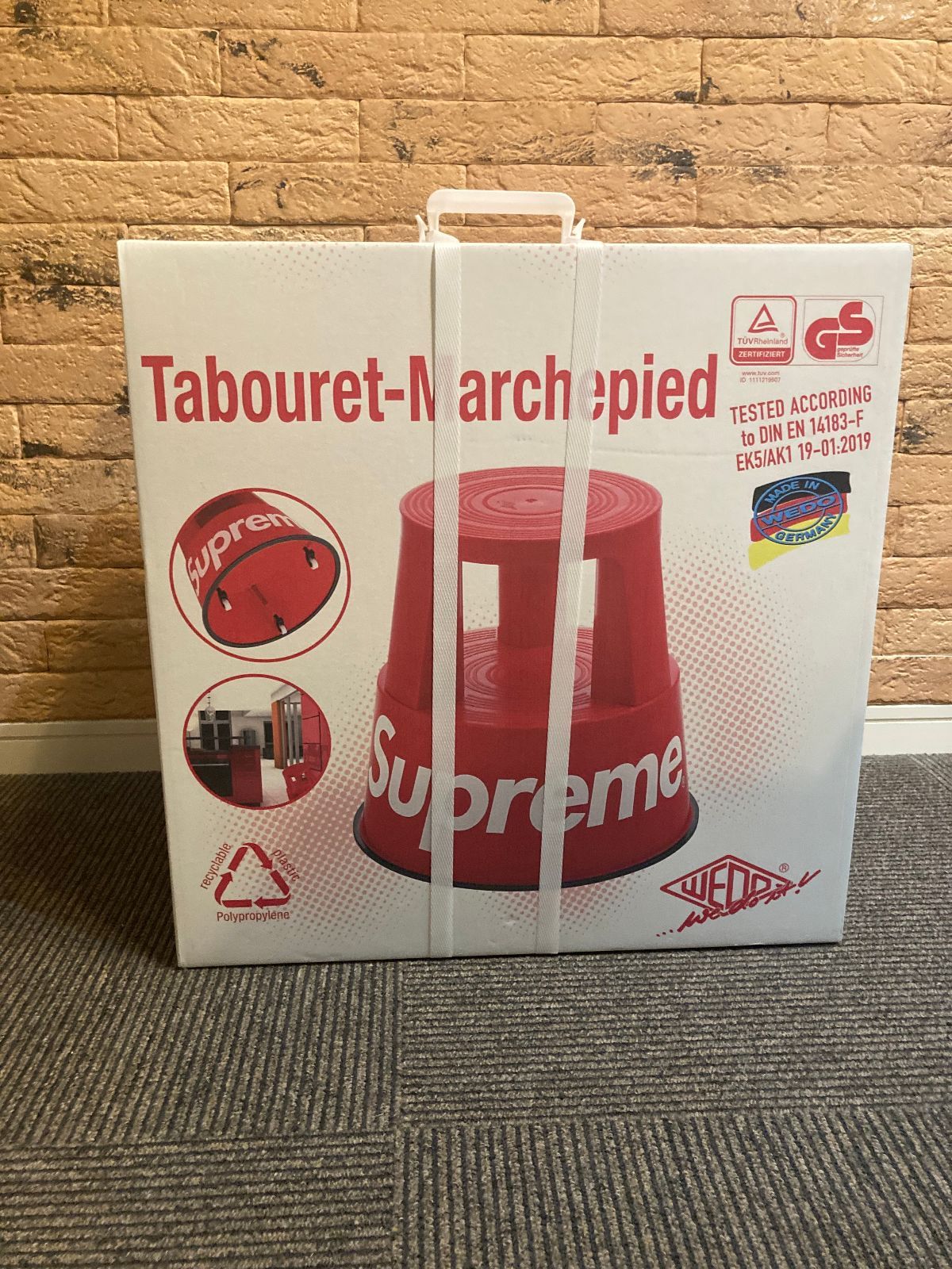 Supreme Wedo Step Stool red ステップ スツール - 小物