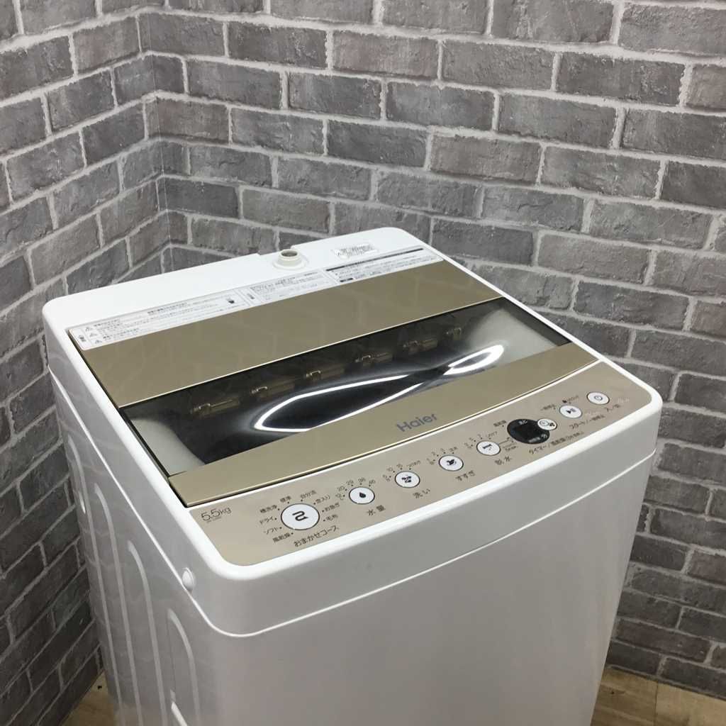 みん2018年製　Haier  全自動電気洗濯機  JW-C55A Amazon.co.jp: JW-C55D-W(ホワイト) Haier Joy Series 全自動