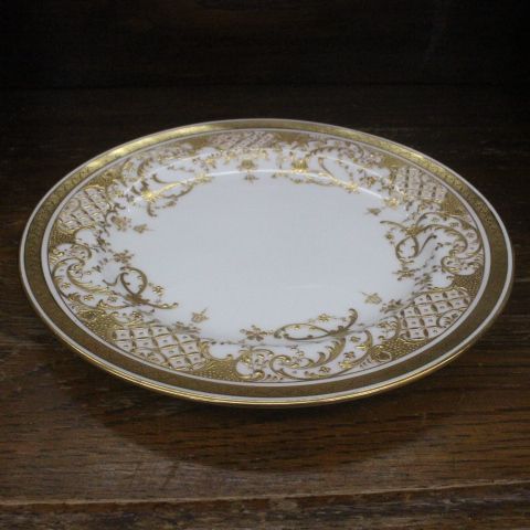 1850年頃 アンティークミントン Minton minton 特注 金彩 25.5cm