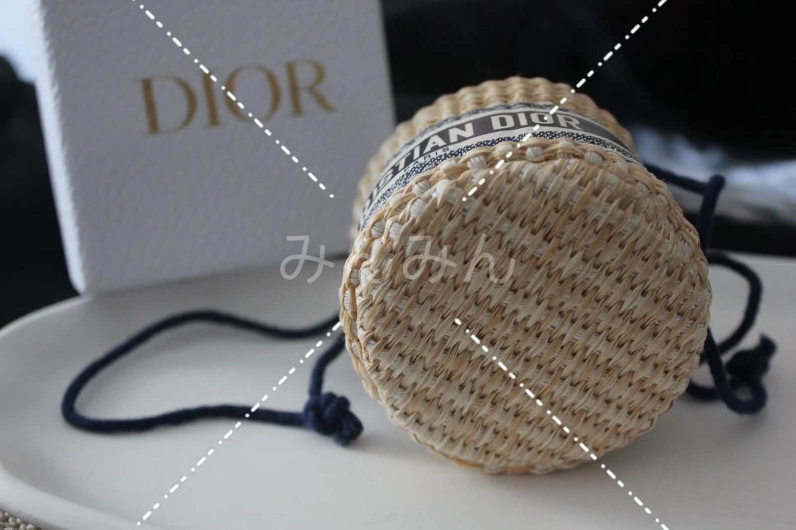 DIOR ディオール ストローポーチ ミニショルダーバッグ ノベルティ