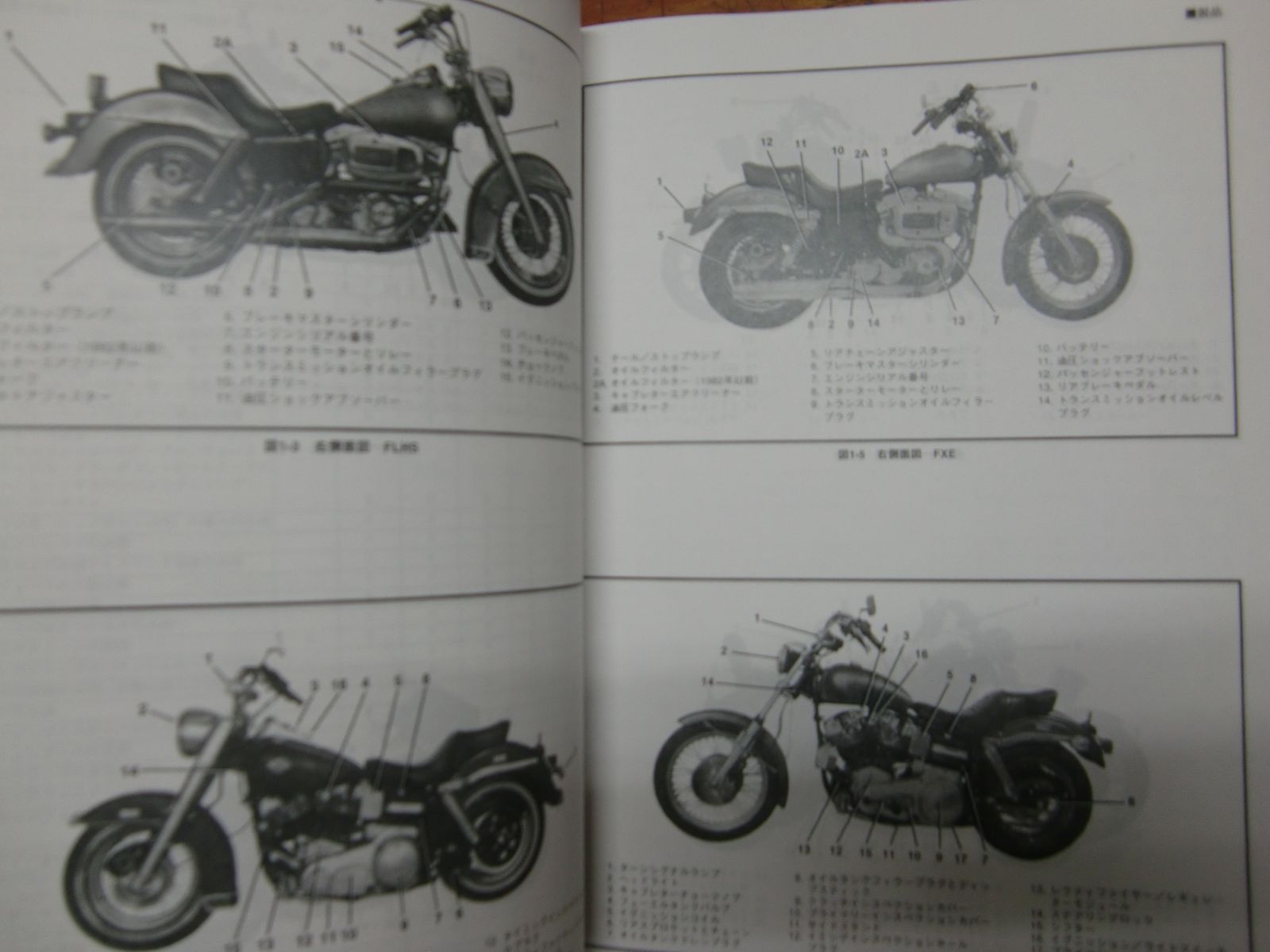 SV126ハーレーダビッドソン純正日本語サービスマニュアル1978-1984