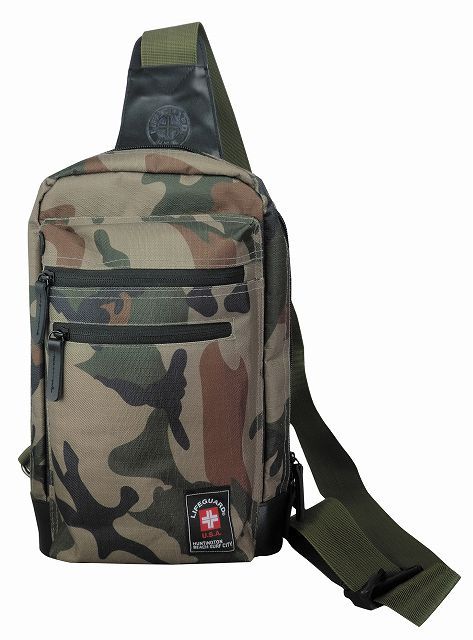 【新品・14営業日以内発送】ケイワーク 4939645877202 ライフガードボディバッグ グリーン迷彩 4939645877202 グリーンカモ ライフガードボディーバック LIFEGUARD ボディーバッグ【沖縄離島販売不可】