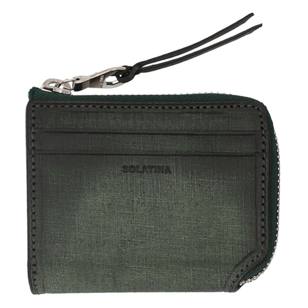 ☆ グリーン ☆ SOLATINA 財布コンパクトウォレット SOLATINA ソラチナ コインケース SW-70015 小銭入れ ボックス