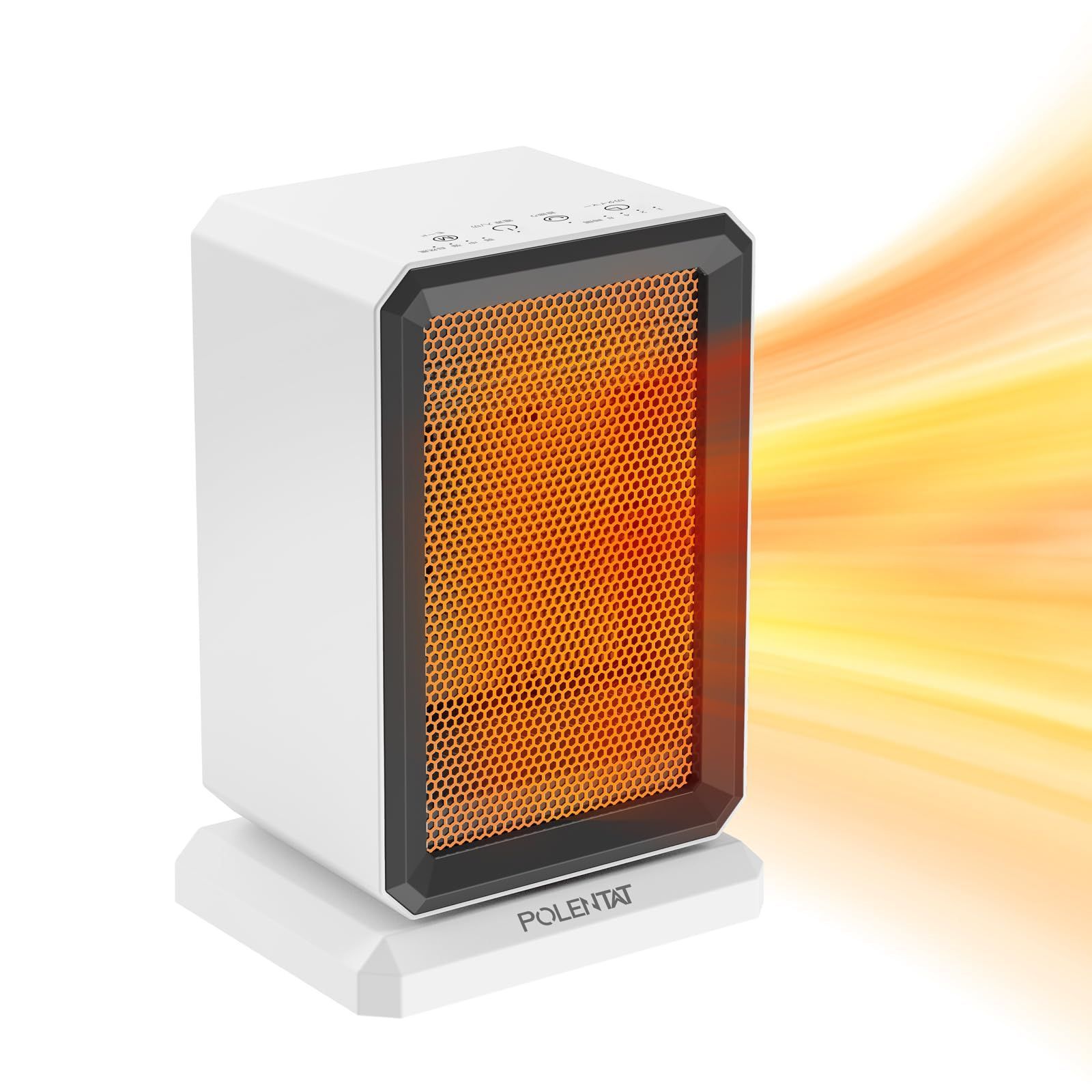 冬】POLENTAT セラミックヒーター 電気ファンヒーター 小型 1300W 900W 