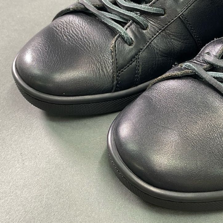 7f5 《美品》 SAINT LAURENT サンローラン フリンジ レザースニーカー  