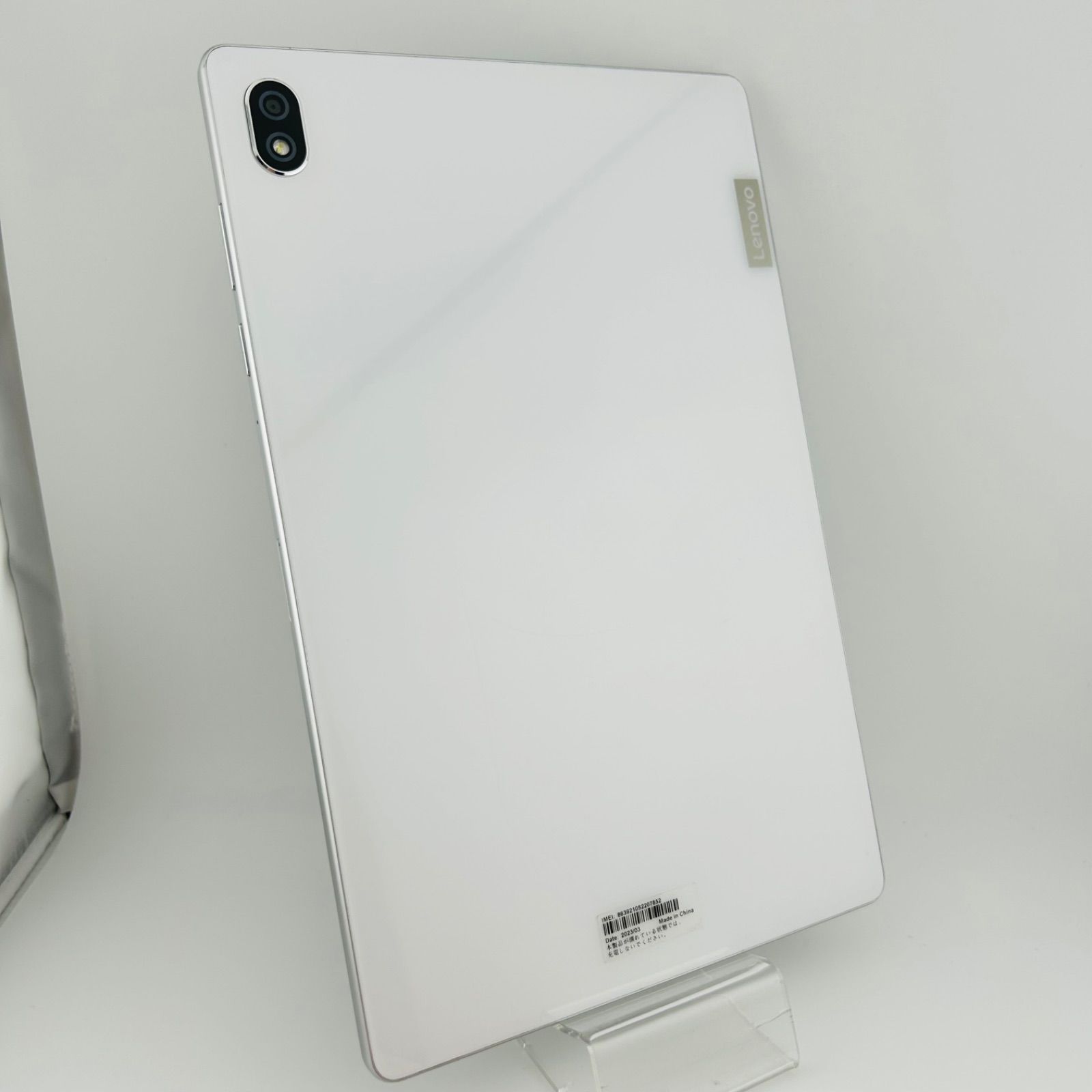 バッテリー良好 Lenovo Tab6 64GB ムーンホワイト SIMフリー simロック解除済 本体 動作 済 最短 G3-054