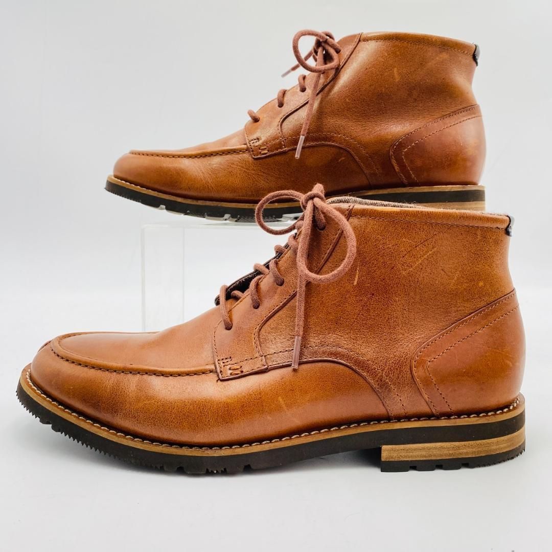 ROCKPORT チャッカブーツ コンフォート レザー レースアップ