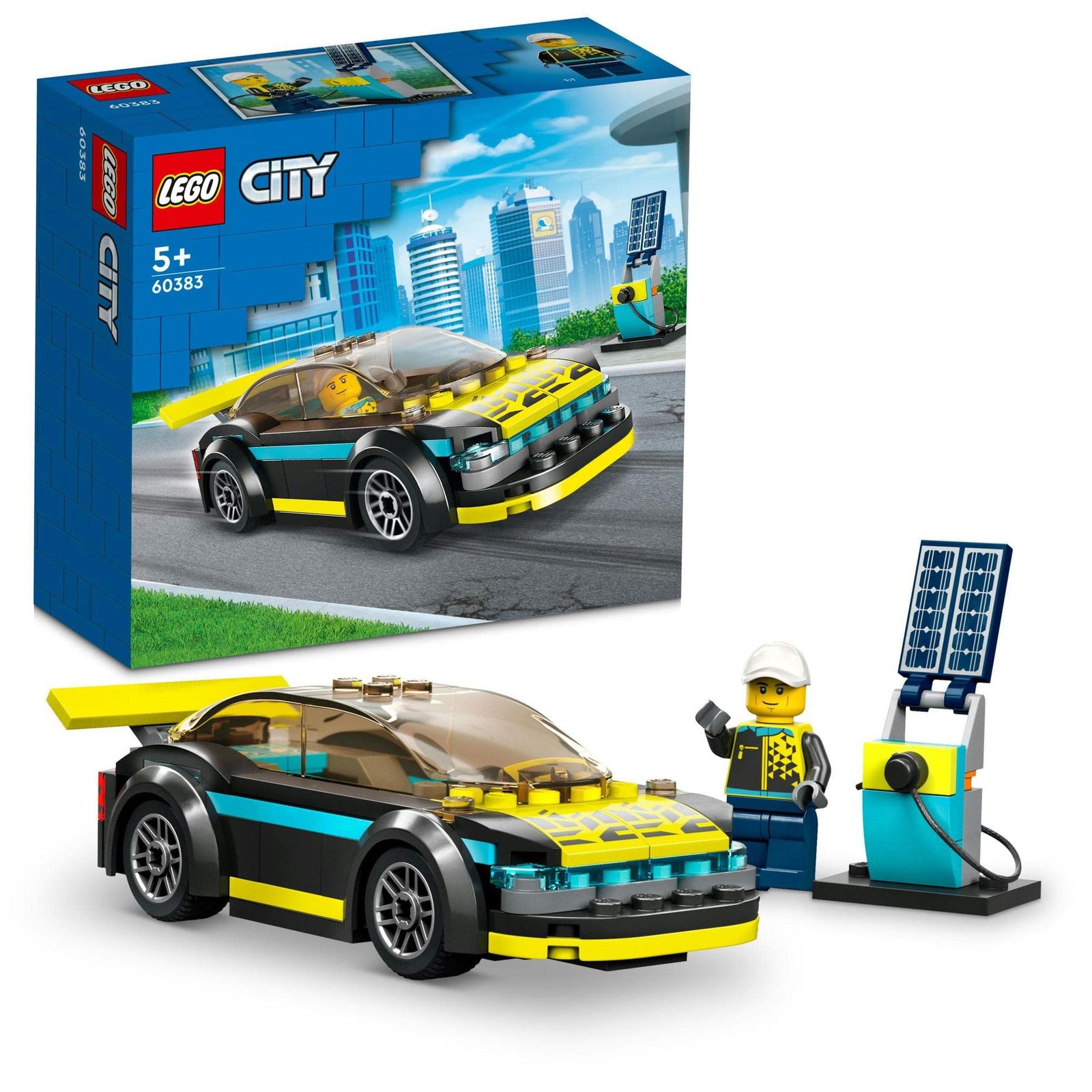 アキ出品 レゴ(LEGO) シティ 電気スポーツカー 60383 おもちゃ ブロック