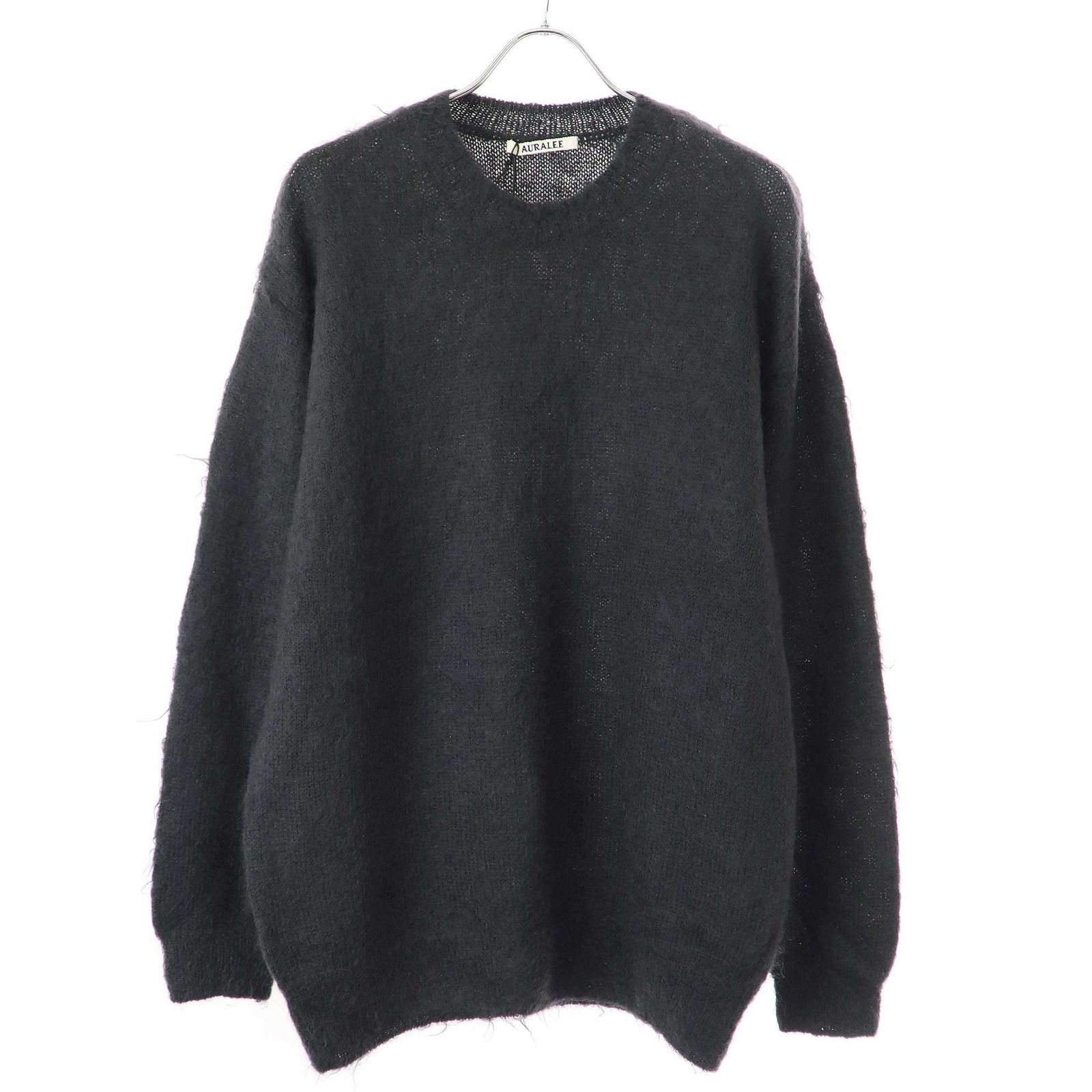 AURALEE オーラリー 24AW BRUSHED SUPER KID MOHAIR KNIT P/O