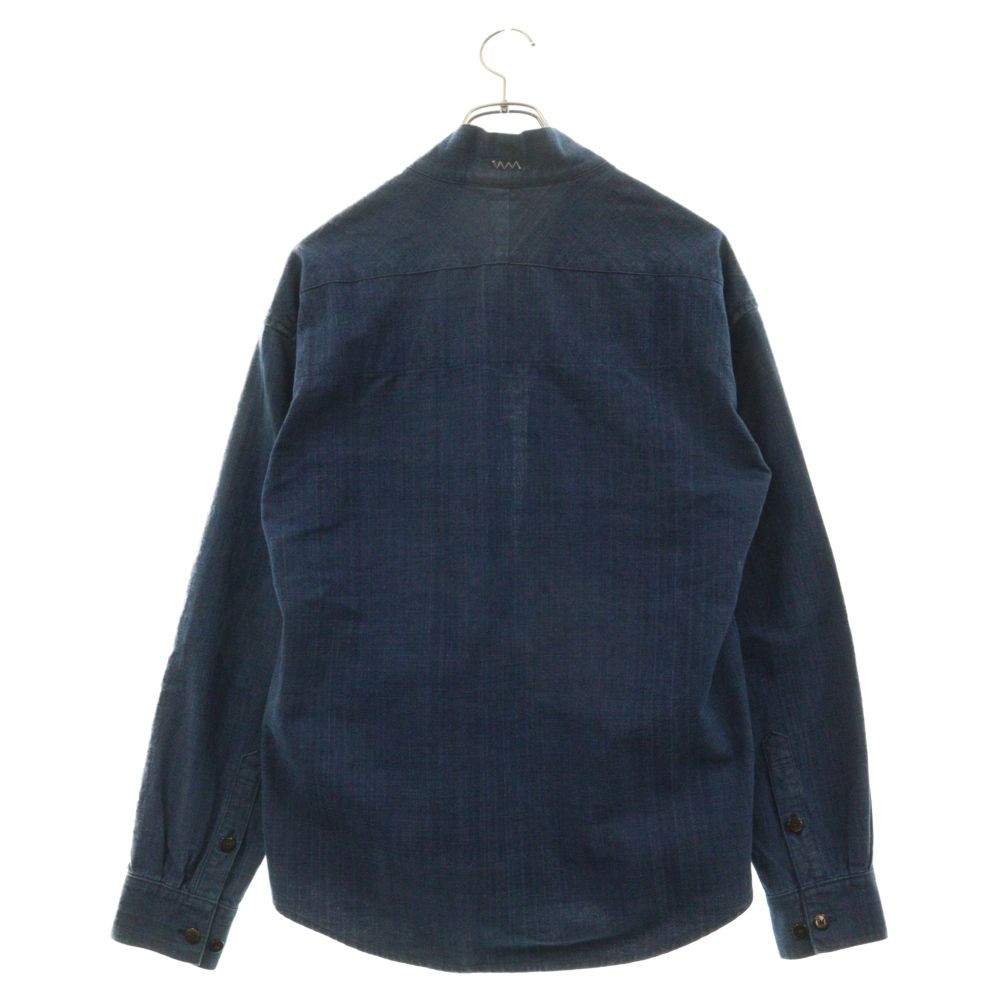 VISVIM (ヴィスヴィム) 19AW INDIGO LHAMO SHIRT インディゴ ラモ長袖シャツ ブルー 0119205011016